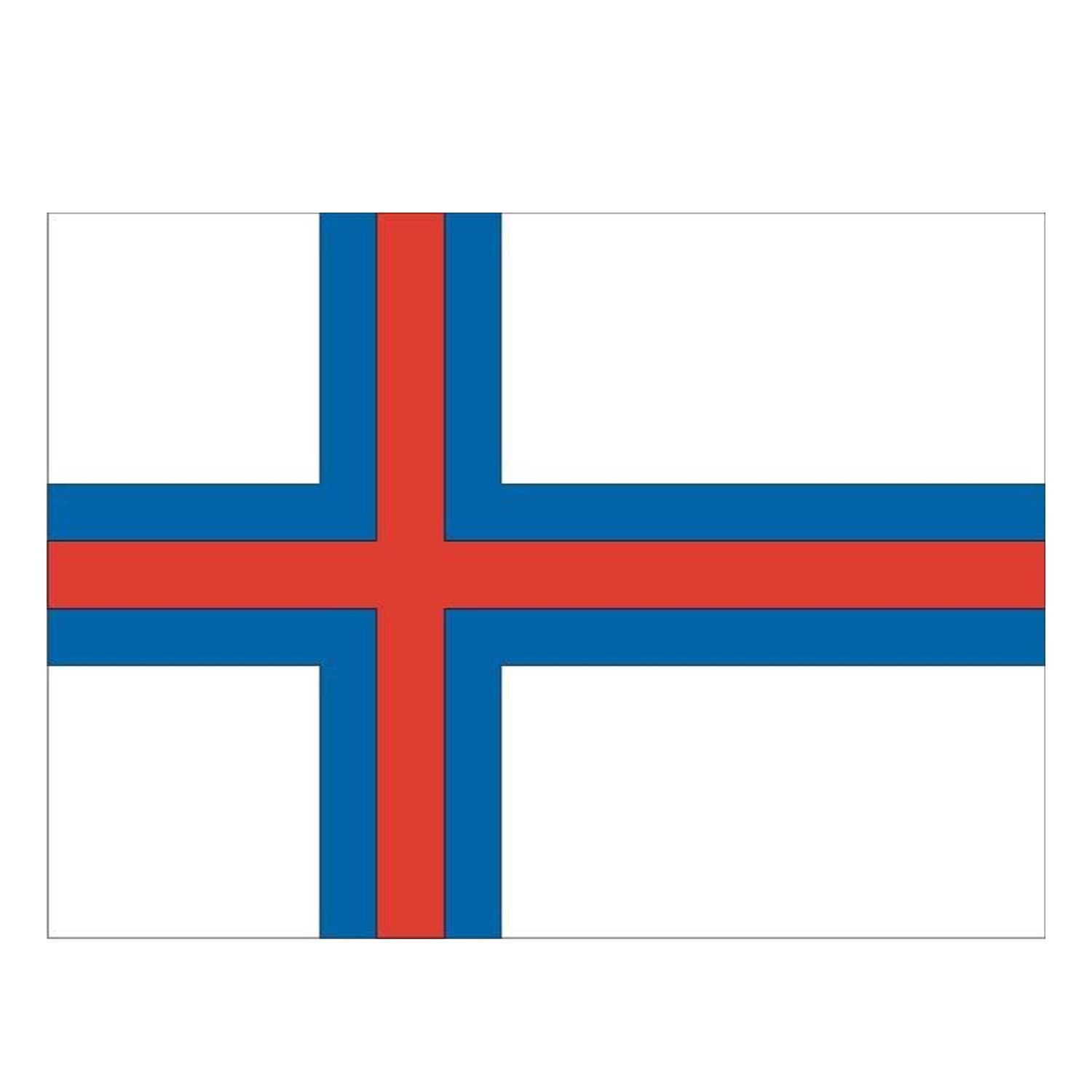 Færøsk løst flag til 40 cm bordflag