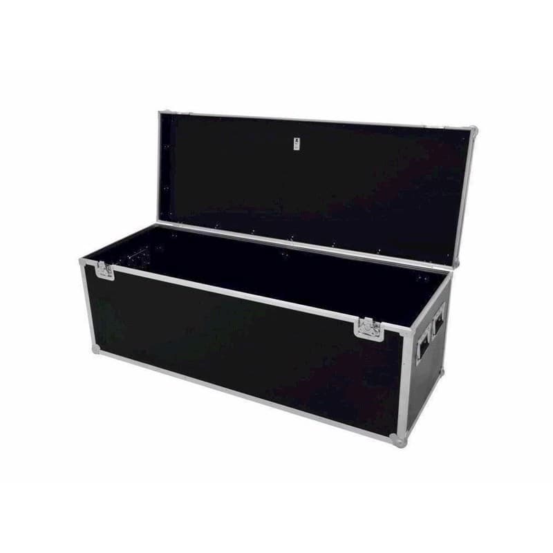 Flightcase. Professionel kvalitet. Invendige mål: 140 x 50 x 50 cm.