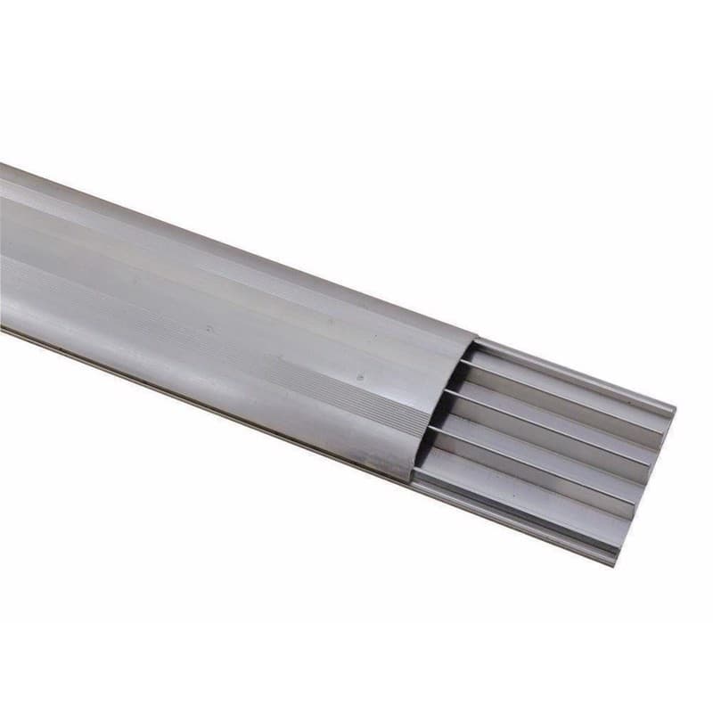 Eurolite Floor cable channel 75mm silver 2m