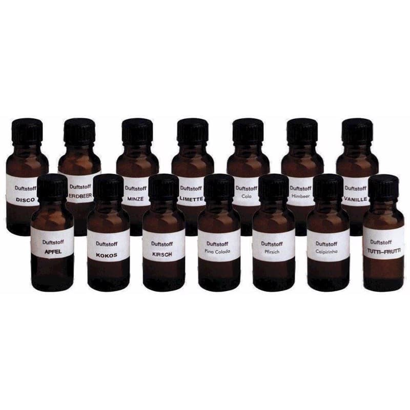 Eurolite Fog fragrance sæt: with all 14 types