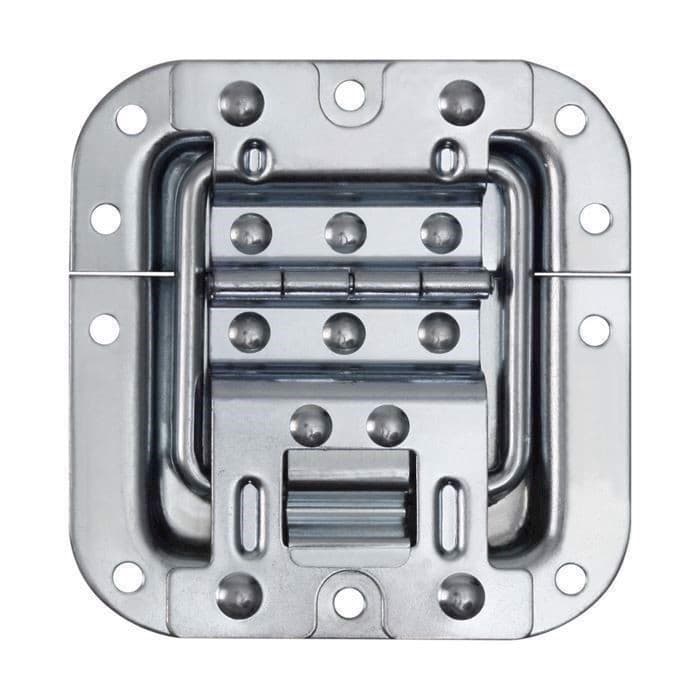 Adam Hall Lid Stay medium non cranked with Hinge and Click-Stop Function - 27096