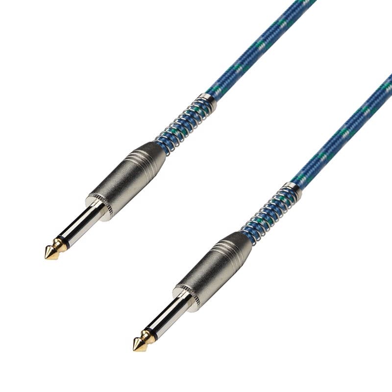 Vintage Instrument Cable 6.3 mm Jack mono 9 m - Adam Hall Cables