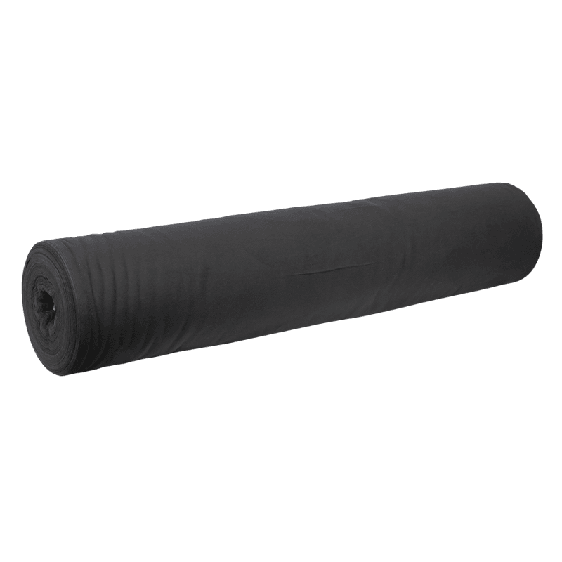 Showgear Dekomolton 160 g/m² Sort - 1.00 x 60 m (B x L)