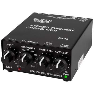 Rolls SX45, Stereo two-way crossover