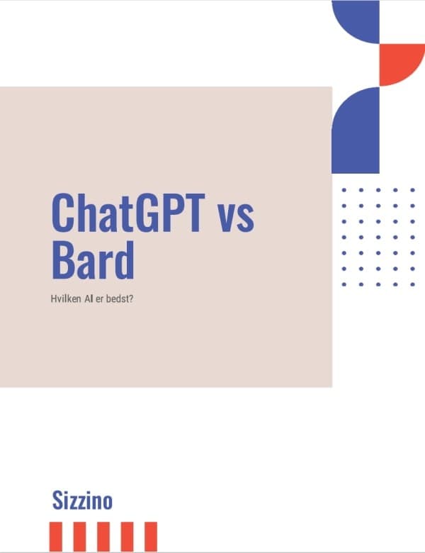 ChatGPT vs Bard  - Hvilken AI er bedst?