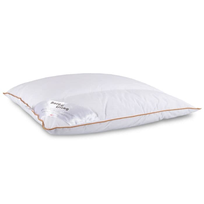 Hovedpude - Mellem 4 kammer moskusduns hovedpude - 60x63 cm - Borg Living