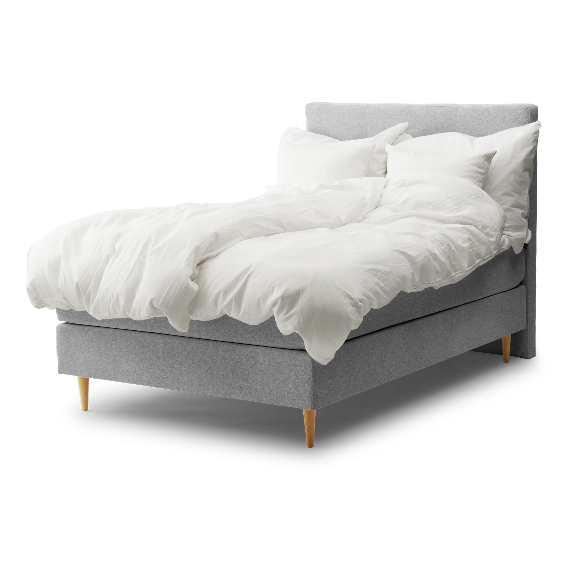 Kontinentalseng - 120x200 cm - Favorit Deluxe - 7 zoners halvandenmandsseng - Ekstra komfort - Nordstrand Home
