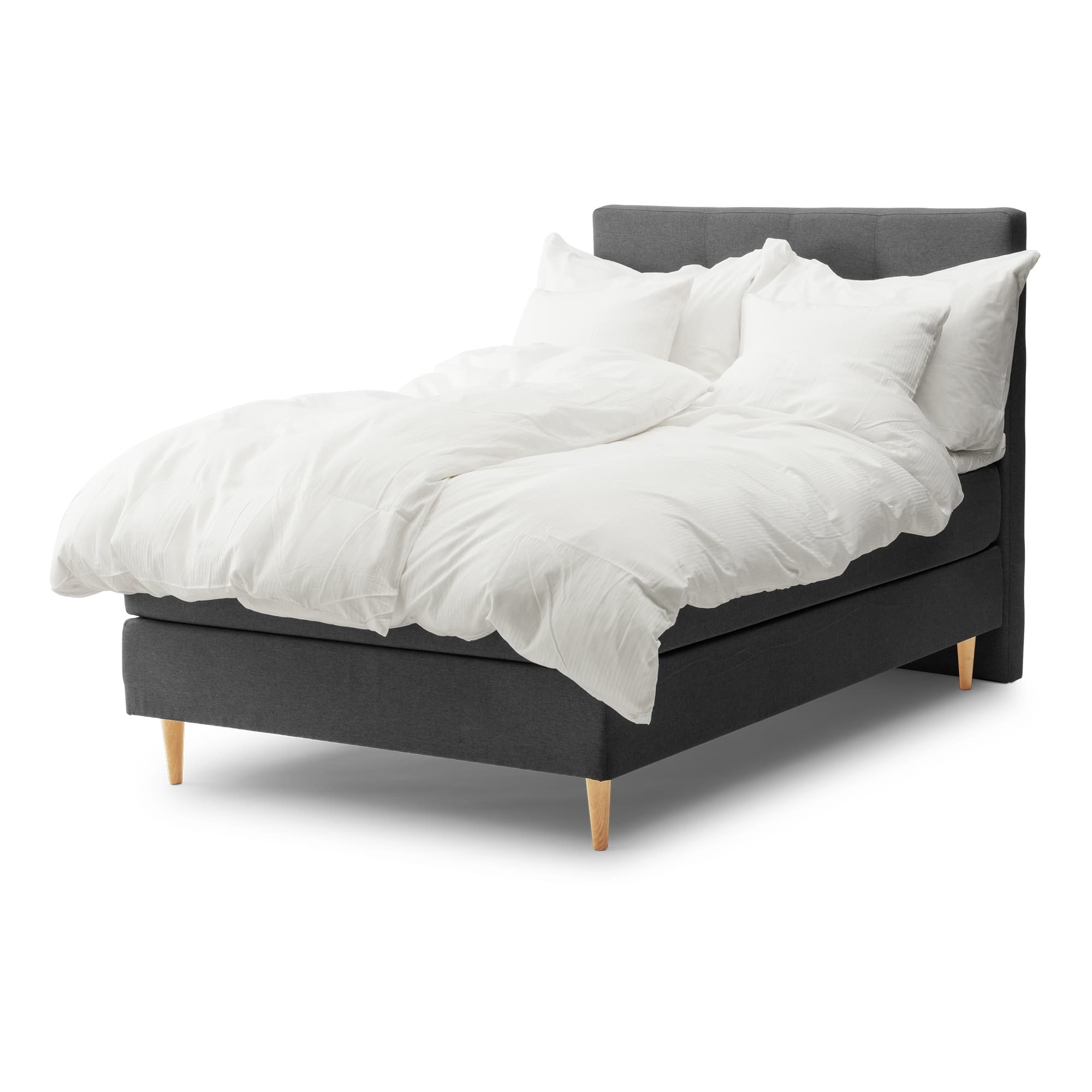 Kontinentalseng - 140x200 cm - Favorit Deluxe - 7 zoners halvandenmandsseng - Ekstra komfort - Nordstrand Home