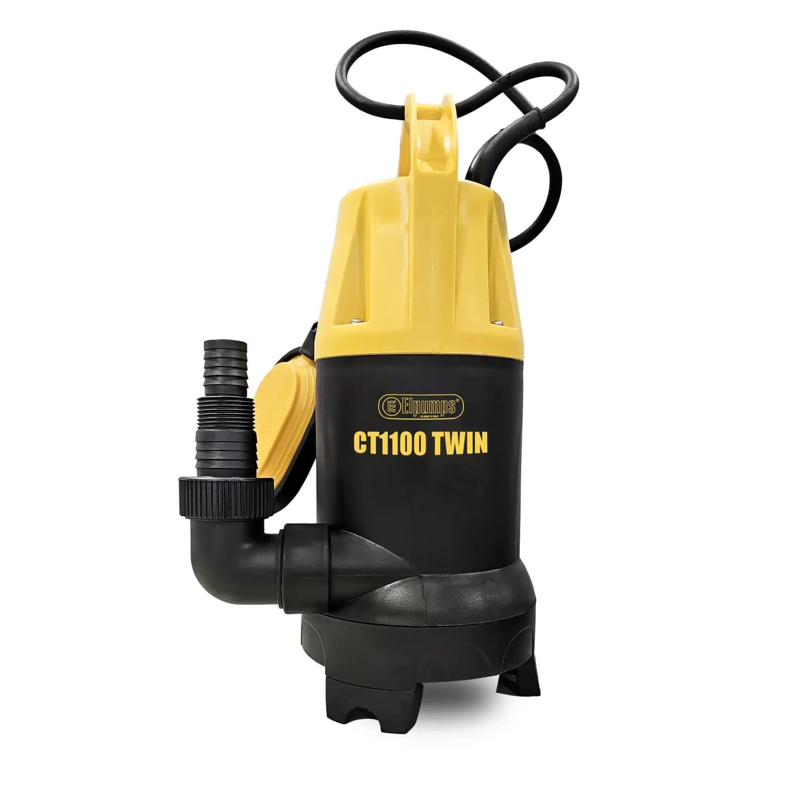 CT 1100 TWIN Sumppumpe, 1100 W, 17.000 l/h, 12 m