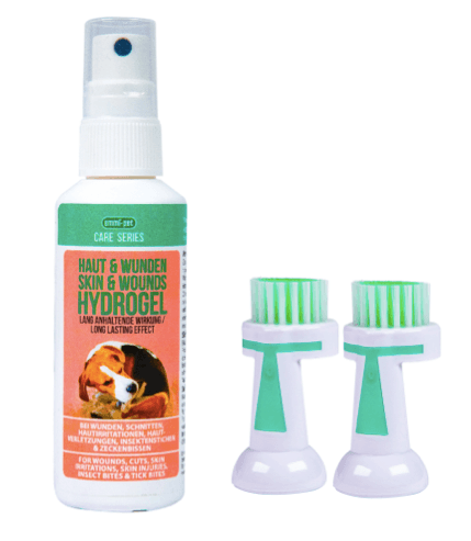 emmi®-pet Plejehoveder 2 stk og Hydrogel 100 ml