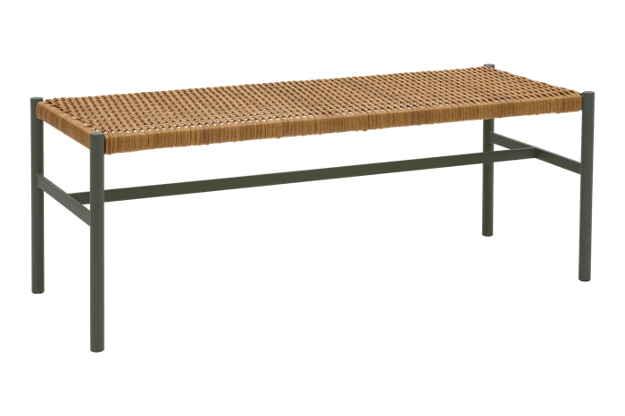 DK bænk nordic green - Diverse > Havebænk - Brafab - Enggården Havemøbler