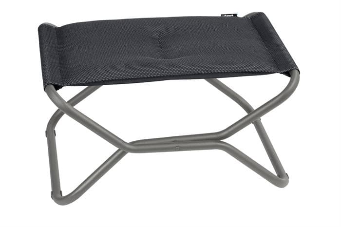 Lafuma Fodskammel Dark Grey. - Havestole > Lafuma stole - Lafuma - Enggården Havemøbler