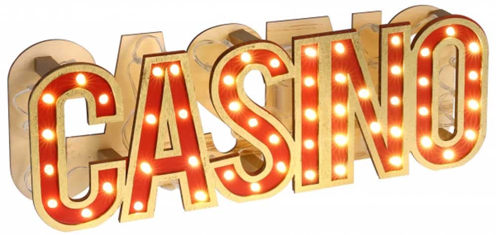 Casino LED skilt