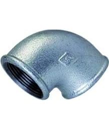 Vinkel 90 grader 3/4” galvaniseret