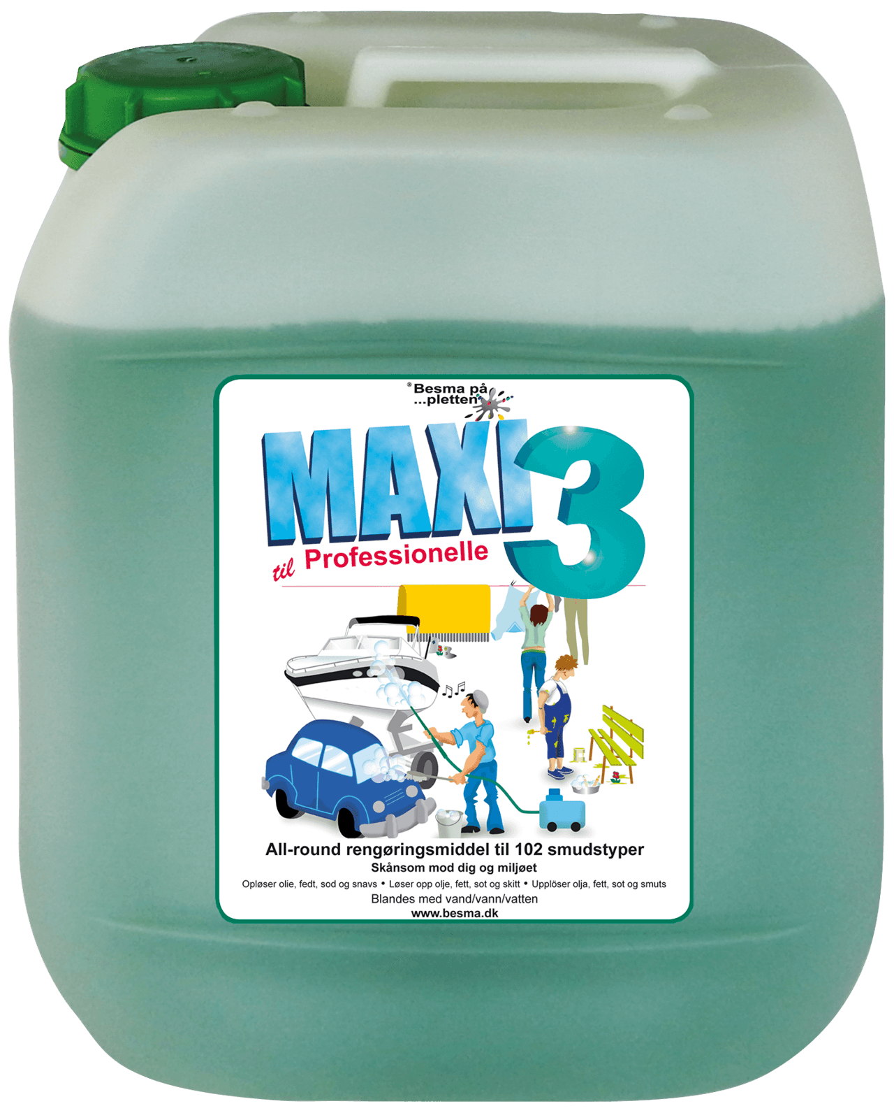 Besma Maxi3 All-round Rengøringsmiddel 5L
