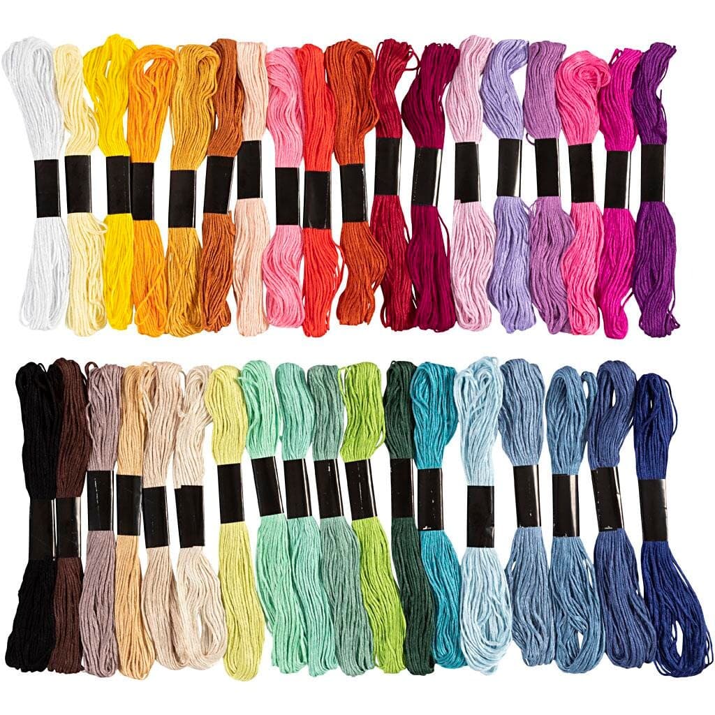 Harmoni broderigarn - 42 bdt., 1 mm.