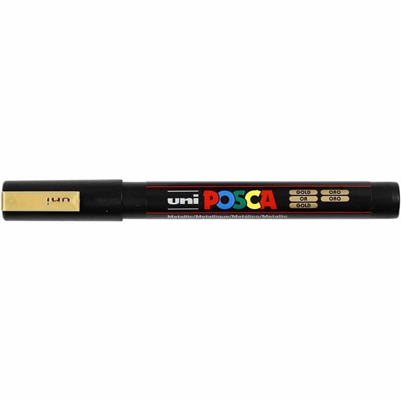 Posca PC-3M Guld