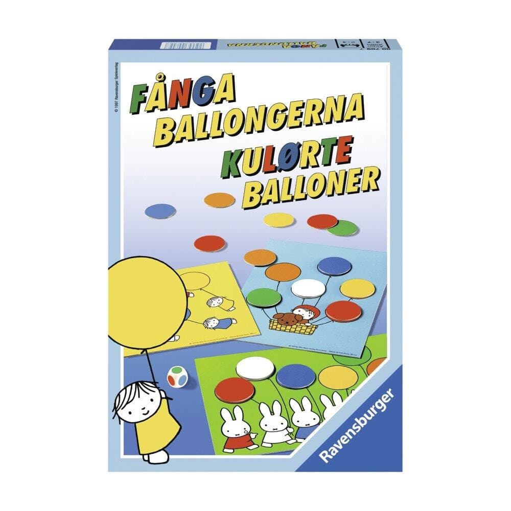 Kulørte balloner Ravensburger spil 3 år+