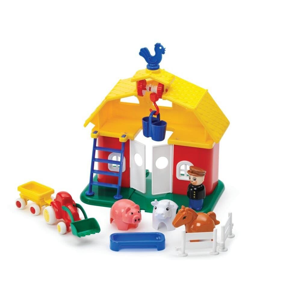 Bondegård i plast - Vikingtoys