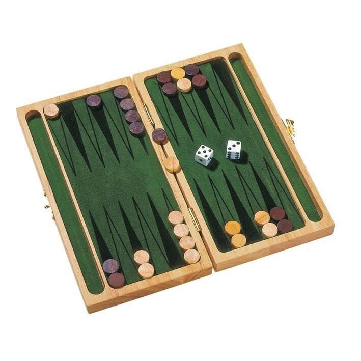 Backgammon i  træ - spil fra 7 år