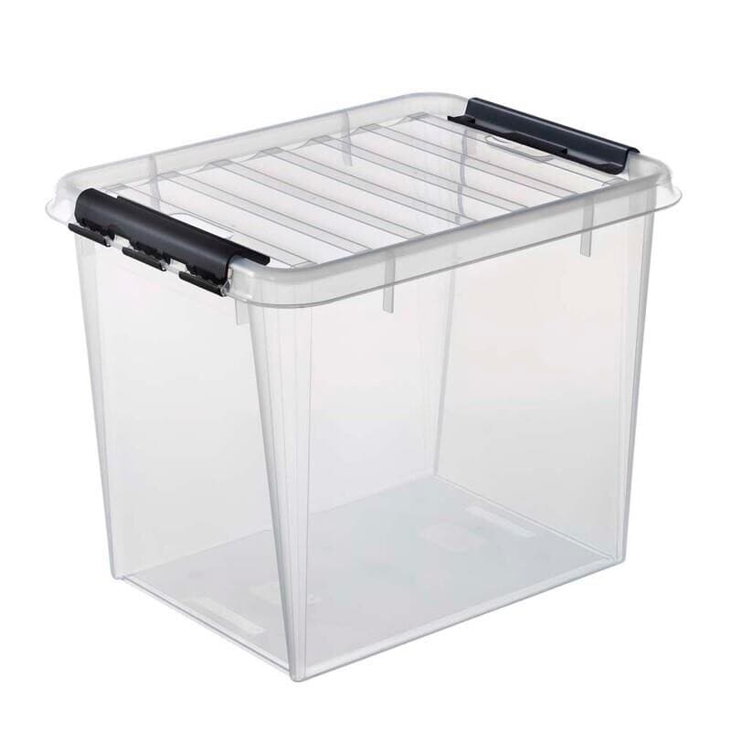 Plastkasse SmartStore Classic 50 52l m/låg 50x39x41cm