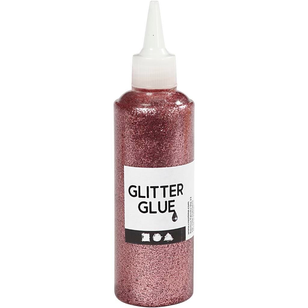Glitterlim, rosa, 118ml
