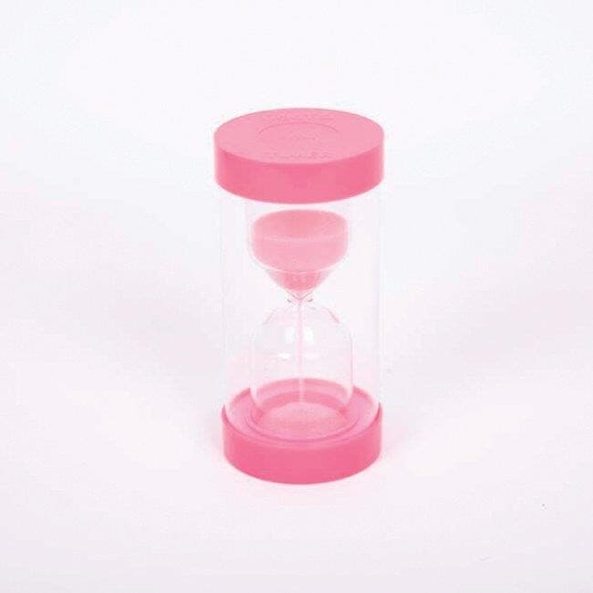 Timeglas med pink sand - 2 minutter