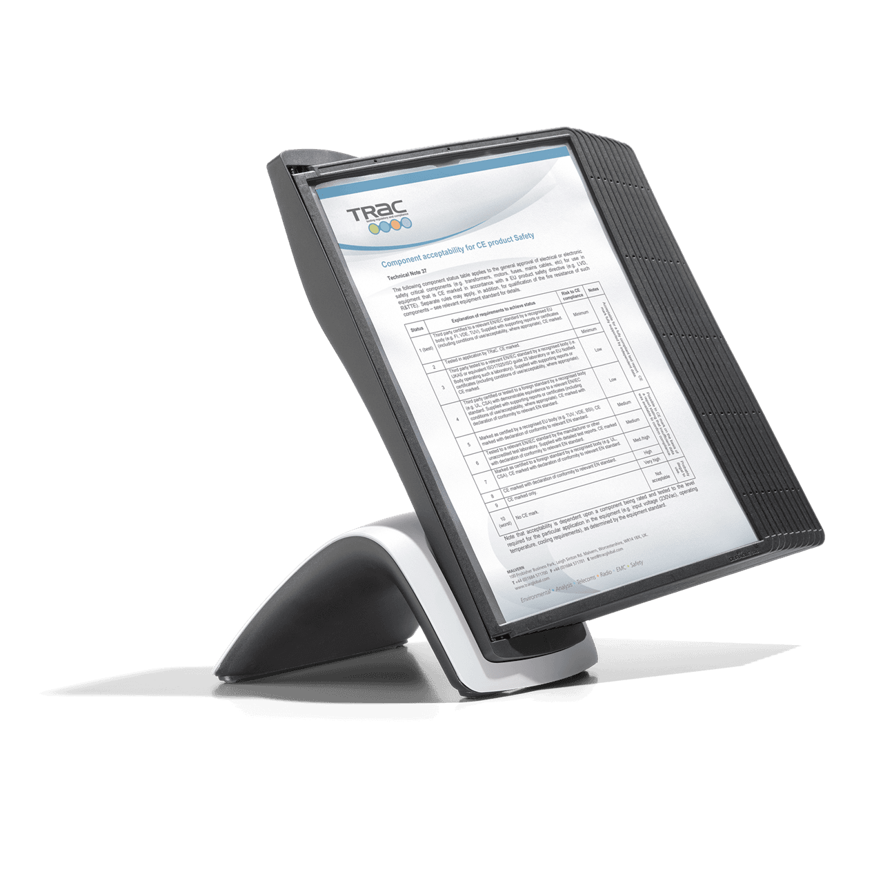 Registersystem Sherpa 10 A4 lommer,
