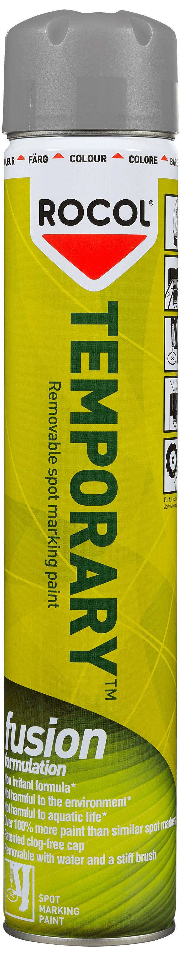 Rocol Temporary Fusion mærkespray grå 750ml