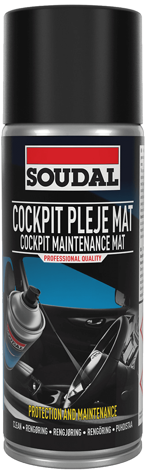 Soudal Cockpitpleje mat spray 400ml