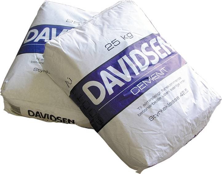 Cement 42.5  42 sække á 25 kg (1050 kg)