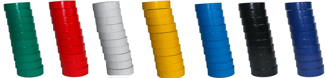 Strømpetape 10pak - 20m/rulle-SORT