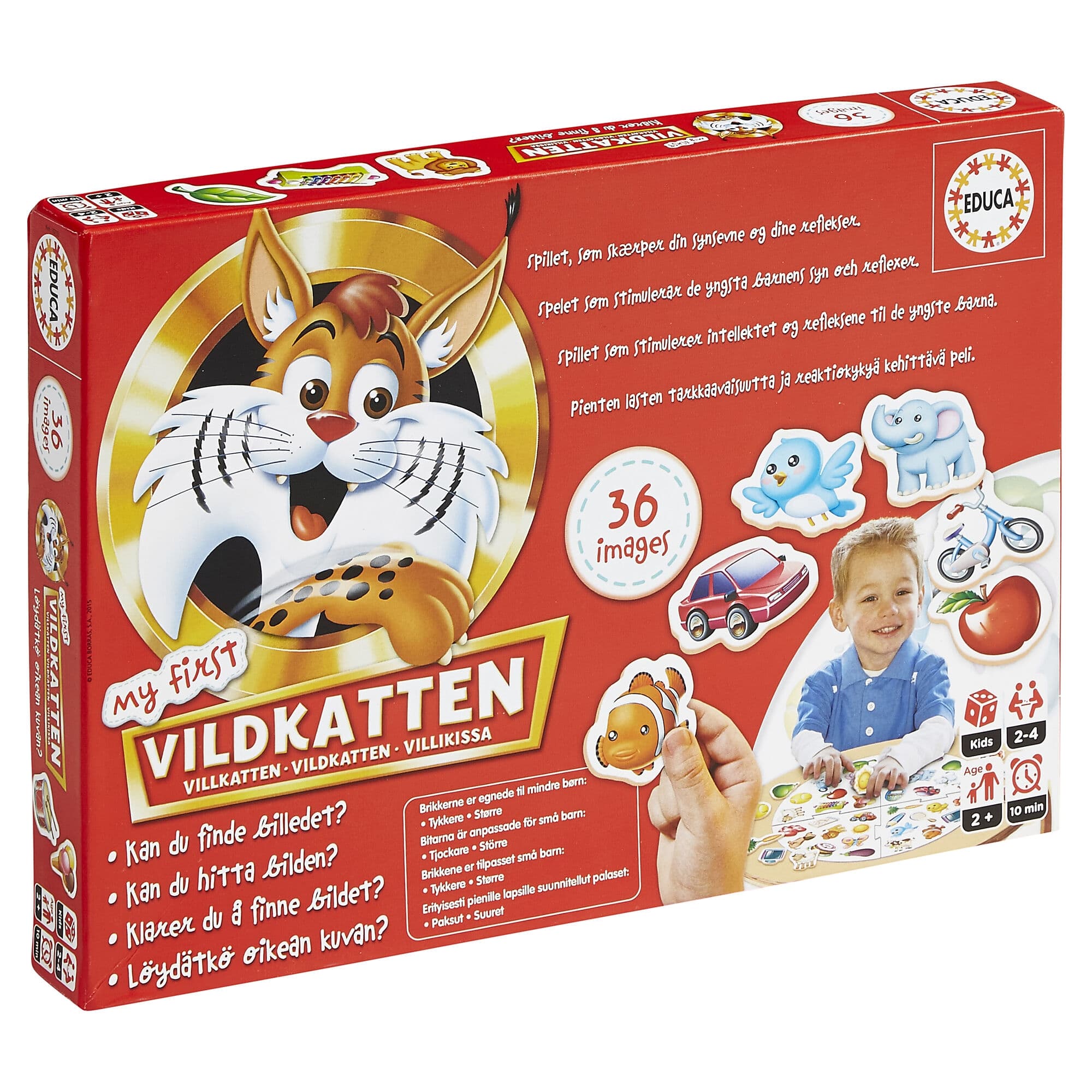 Vildkatten My First brætspil - 36 billeder