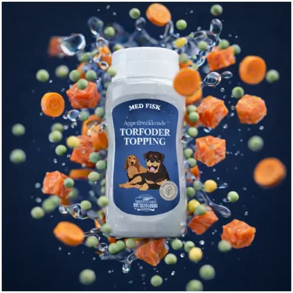 Avlskovgaard tørfoder topping, laks, 300ml