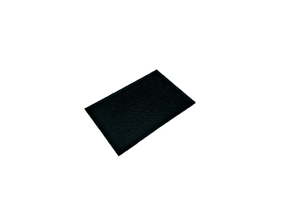 Bar måtte sort plastik 30,5 x 46 cm