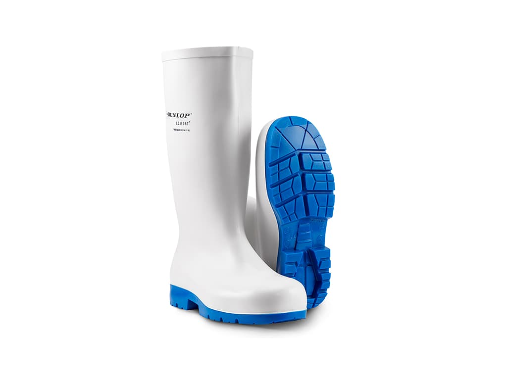 Gummistøvle Dunlop Classic Hvid str 44