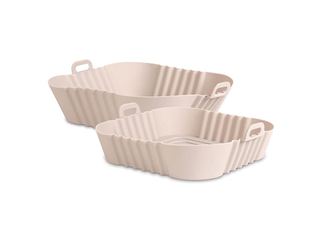 Silikoneform sæt til airfryer 18x18cm & 21x21cm