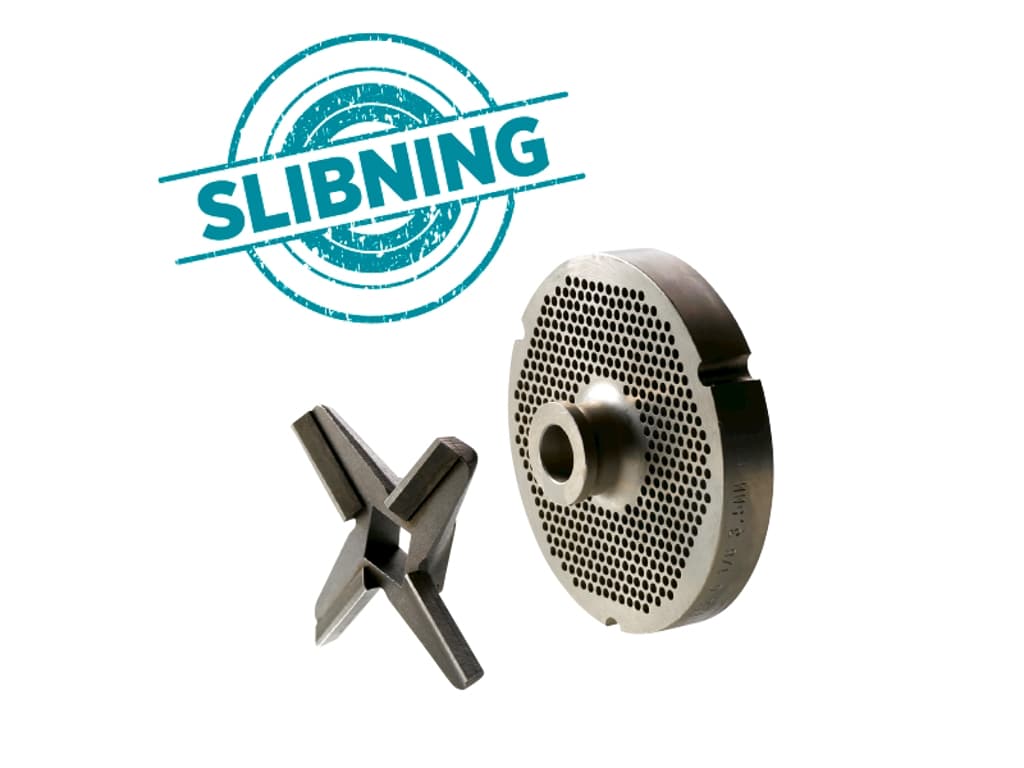 Maskinsæt hårdm. nr. 22 slebet Ø 83 mm.