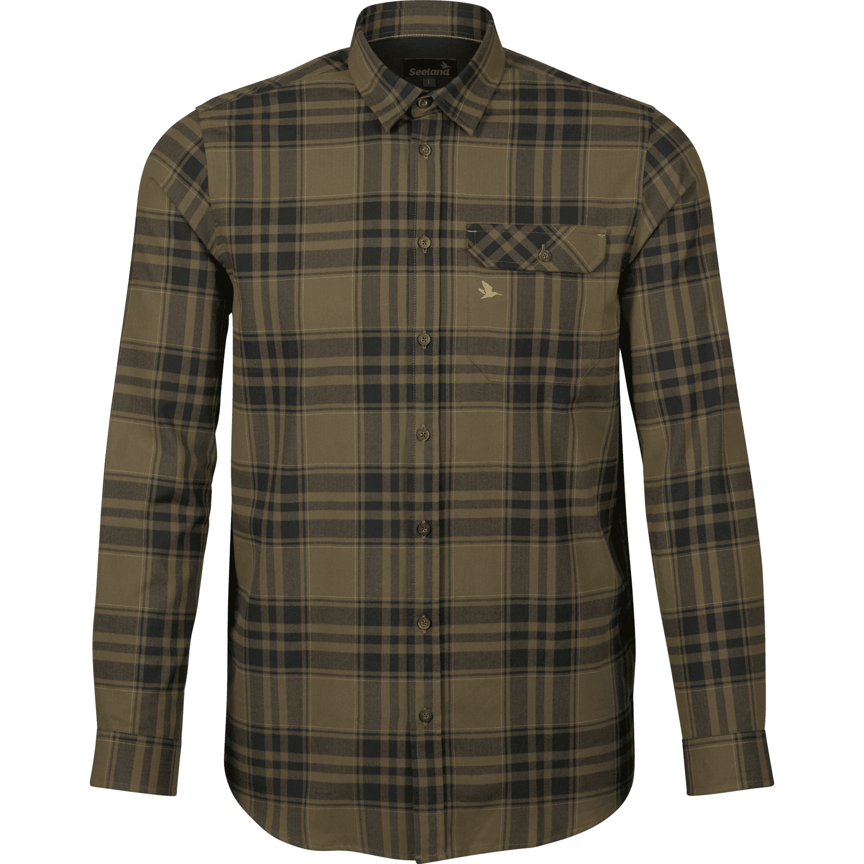 Seeland Highseat skjorte Hunter green M