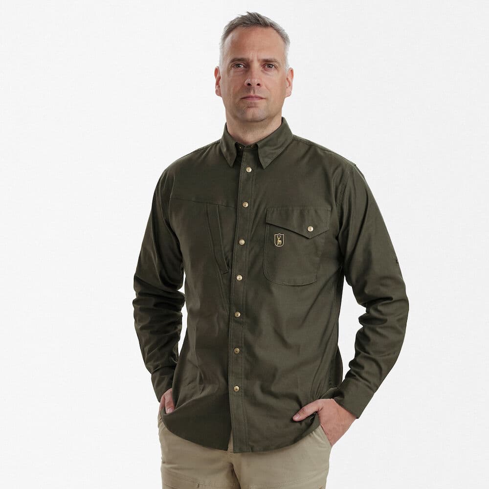 Deerhunter Matobo Skjorte Forest Green 39/40