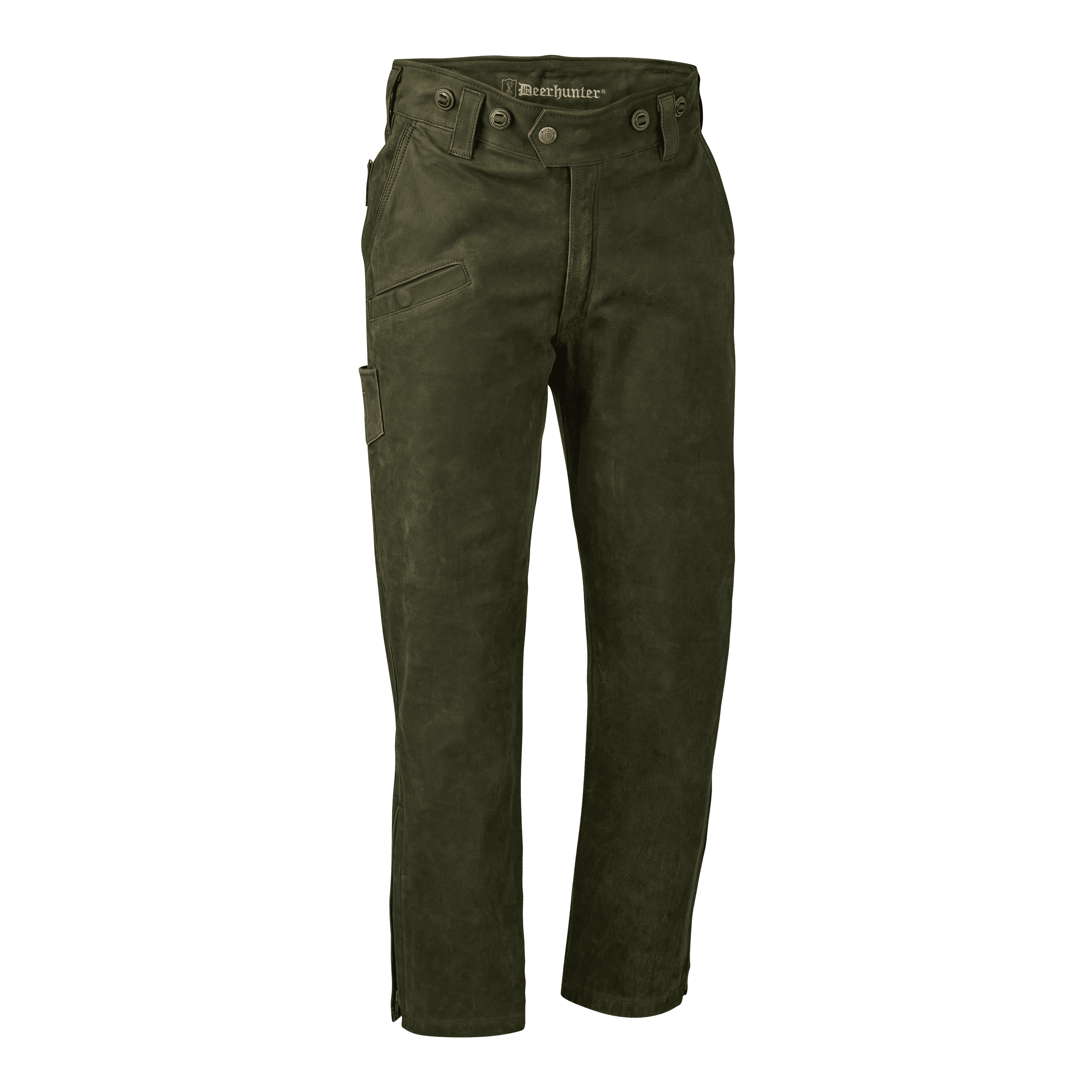 Deerhunter Strasbourg Læderstøvlebukser Grape Leaf 54