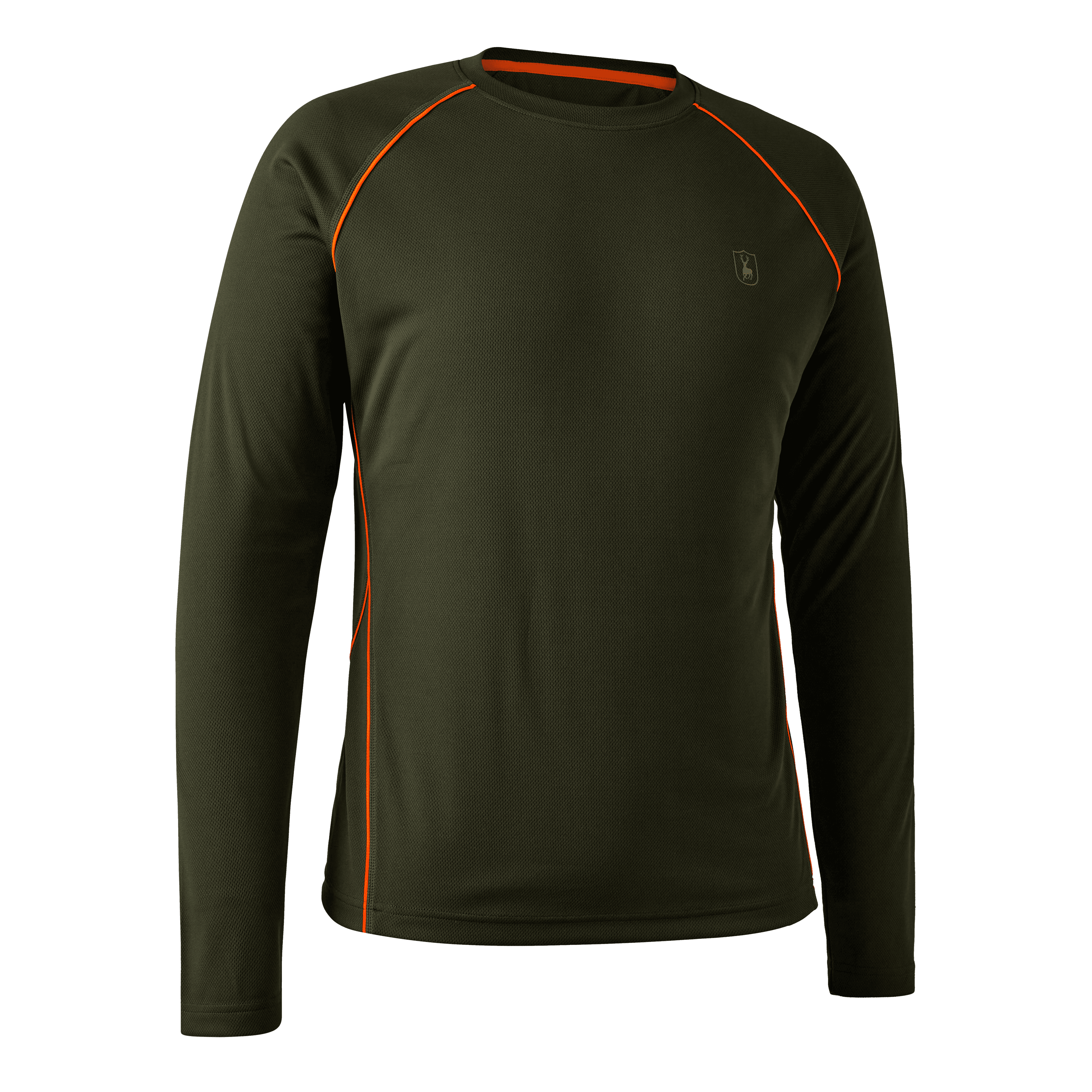 Deerhunter Chamois T-shirt med lange ærmer Forest Green 2XL