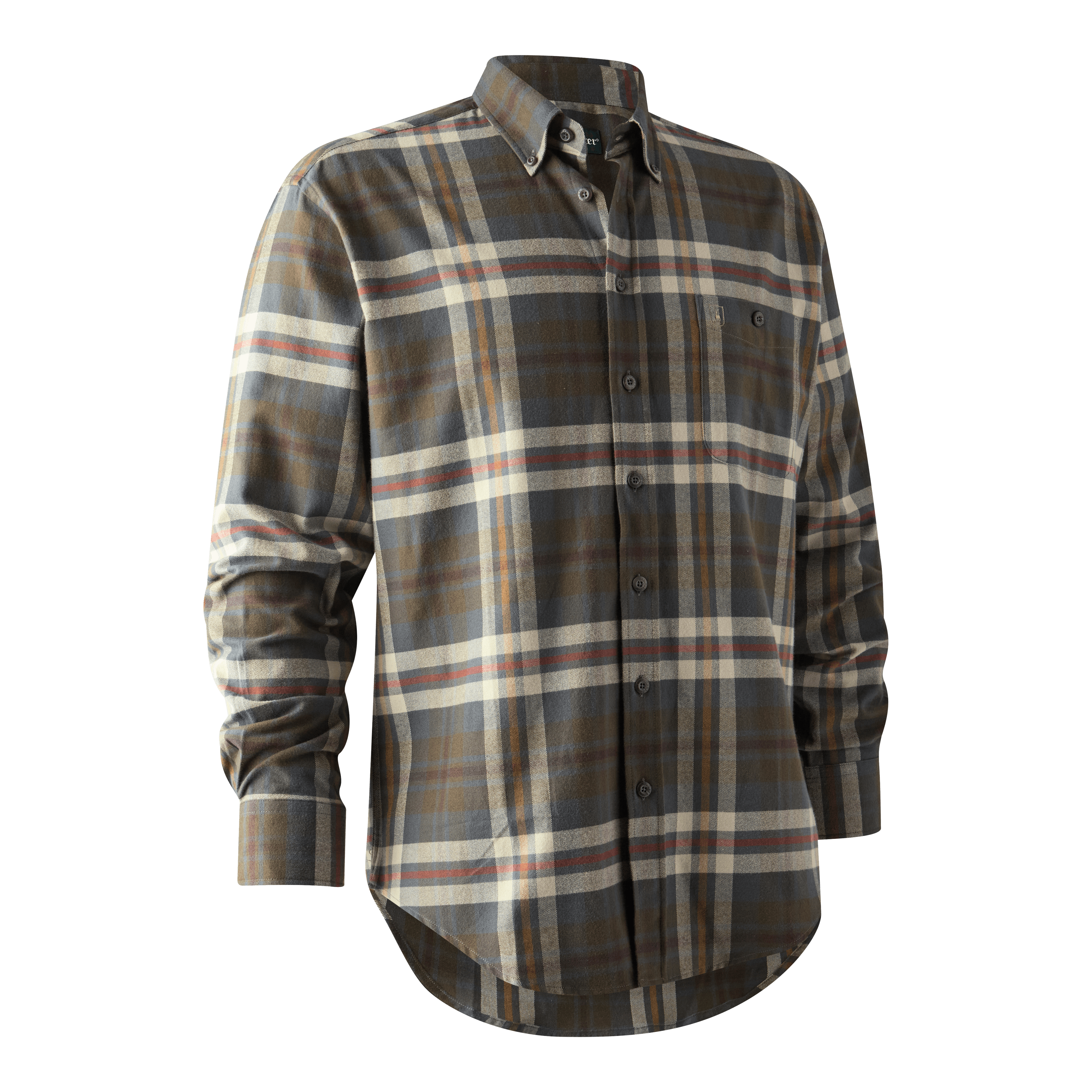 Deerhunter Ronald Skjorte Yellow Check 43/44