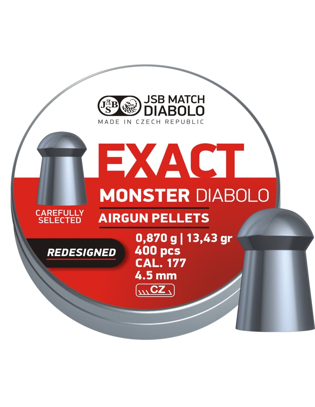 JSB Exact monster 4,52 mm 0,870 gram Redesigned