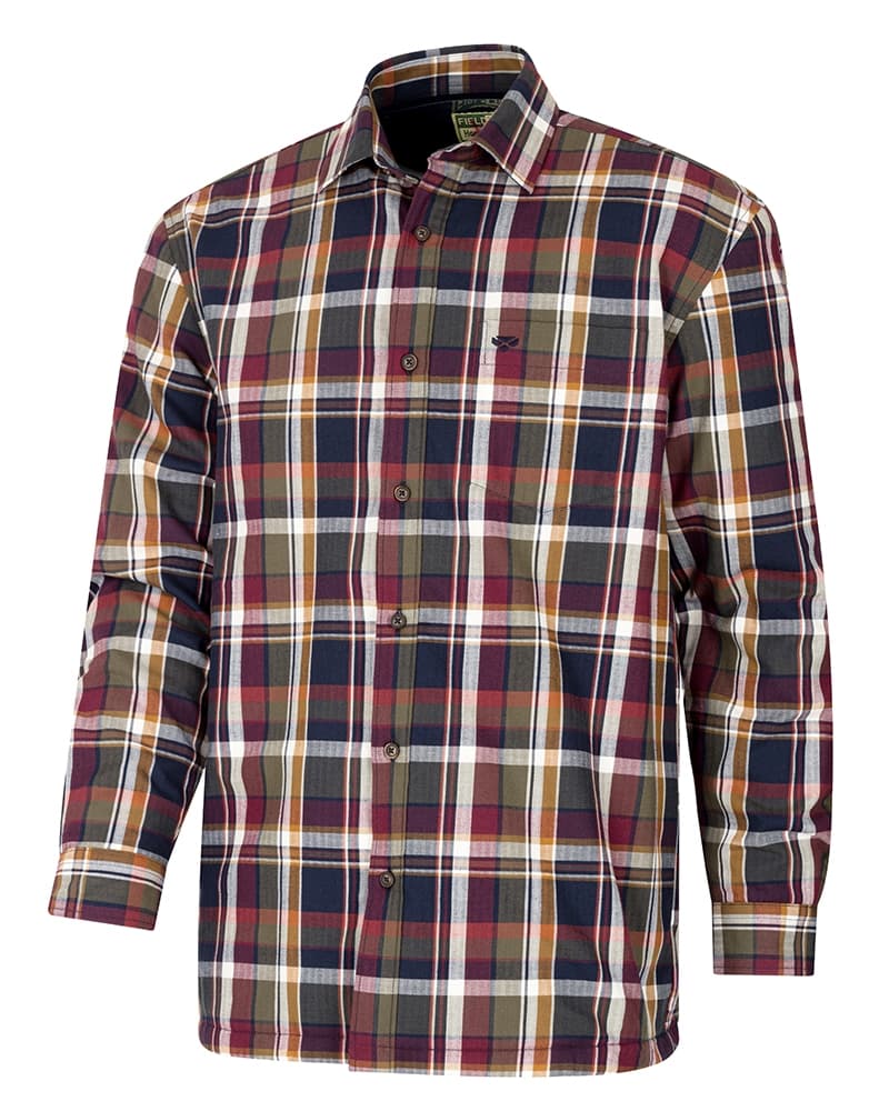 Hoggs Of Fife Arran Microfleece skjorte 100 % bomuld-M
