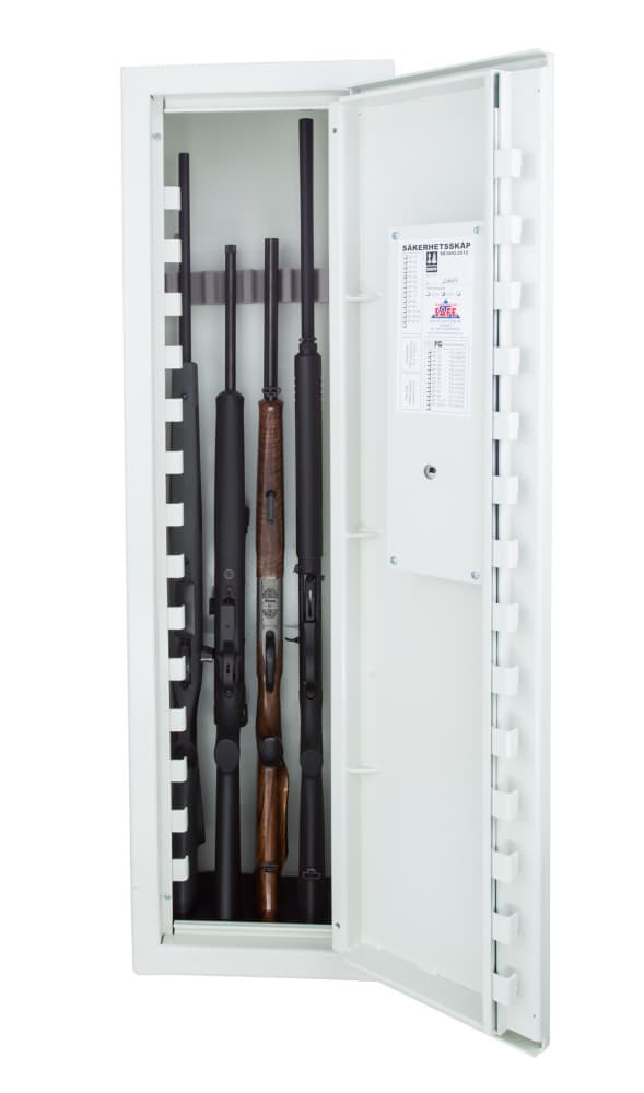 Scandinavian Safe SP 55 våbenskab til 5 våben gratis leveret