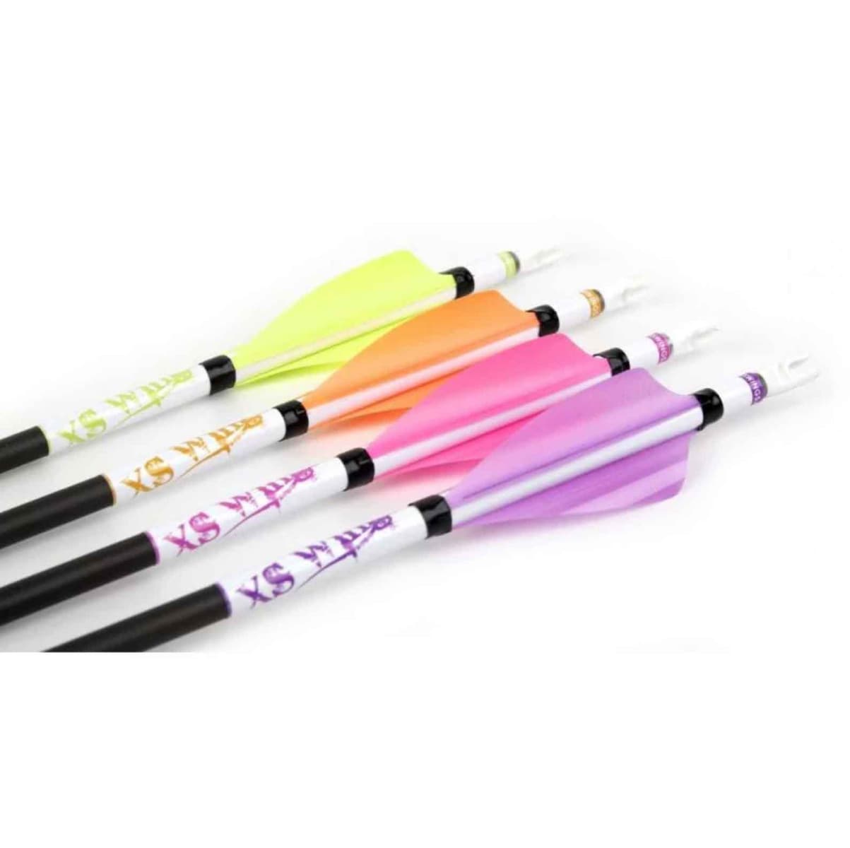 XS Wings spin vane 50 mm lav profil-Metalic Silver-Purple-RH