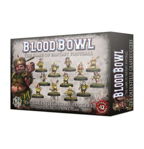 Blood Bowl - Team: Halfling - The Greenfield Grasshuggers - 99120999012