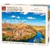 Puzzle - City Collection: Toledeo, With River Tagus, Spain (2000 pieces)