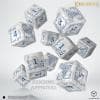 Dice - Terningesæt - 10 Terninger - 6 sidet (D6) - The Lord of the Rings: Rivendell - Stone